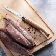 Сгъваем нож за филетиране Les Effiles №15, острие 15 см, бук, в кутия, 002561, OPINEL