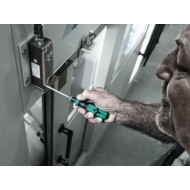 Комплект отвертка с държач и тресчотка Kraftform Kompakt 838 RA-R M Set 1, 15ч, 05051061001, WERA