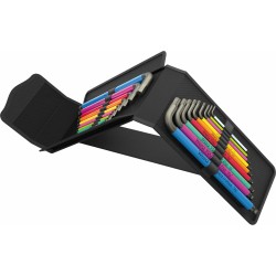 Комплект ключове имбусни Г-образни Big Pack Multicolour Hex-Plus Set 1, 19бр, 05133286001, WERA