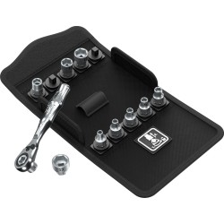 Комплект тресчотка Kraftform Kompakt Zyklop Mini 2 Set 1, 12ч, 05135021001, WERA