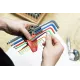 Комплект имбусни Г-образни ключове ProStar луминистиращи, 9ч, 46555, WIHA