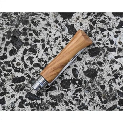 Сгъваем нож №6, Luxe, маслина, Inox, 7cm, 002023, OPINEL