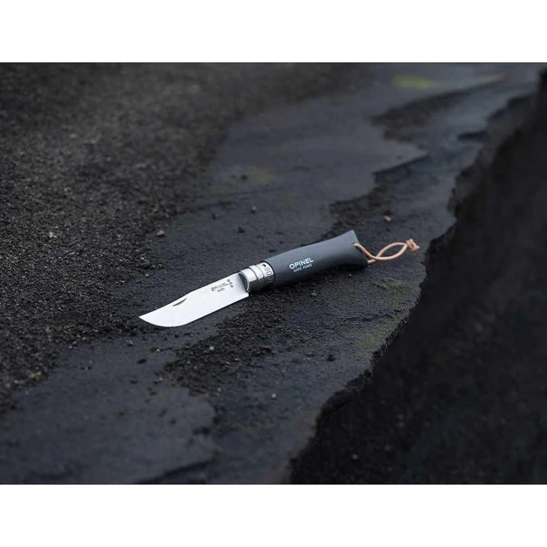 Сгъваем нож №8 Colorama Dark Brown, габър, Inox, 8,5cm, 002211, OPINEL