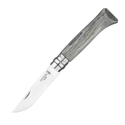 Сгъваем нож №8 Grey Laminated Birch, Inox, бреза, 8,5cm, 002389, OPINEL