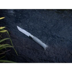 Сгъваем нож №8 Grey Laminated Birch, Inox, бреза, 8,5cm, 002389, OPINEL