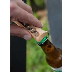 Сгъваем нож Nomad №10 с тирбушон и отварачка, 10cm, бук, 002578, OPINEL