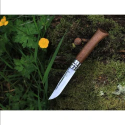 Сгъваем нож Luxe Walnut Tree №9, острие 9 см, 002425, OPINEL