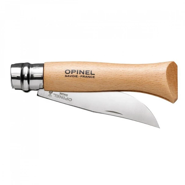 Сгъваем нож Opinel №9 Inox, острие 9 см, бук, 001083, OPINEL