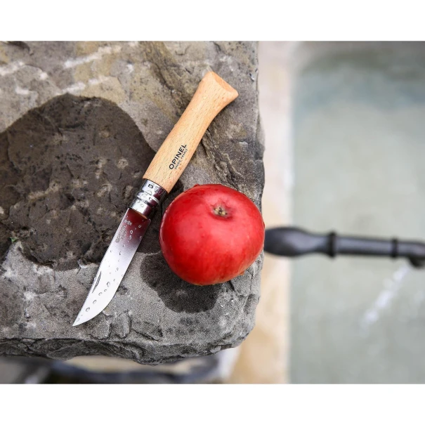 Сгъваем нож Opinel №9 Inox, острие 9 см, бук, 001083, OPINEL