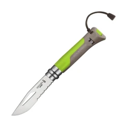 Сгъваем нож №8 OUTDOOR Earth-green, 001715, OPINEL