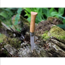 Сгъваем нож Oak №9, дръжка дъб, острие 9 см, 002424, OPINEL