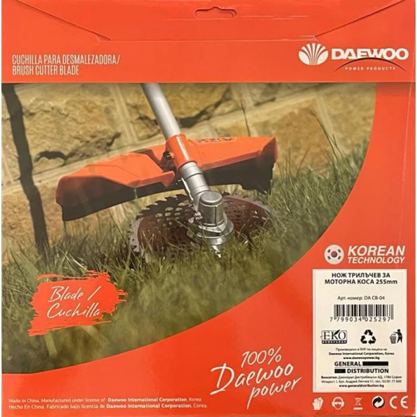 Нож трилъчев за моторна коса, DACB-04, DAEWOO