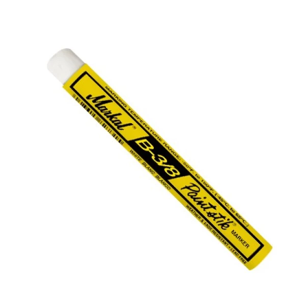 Креда за всички повърхности Ø 9.5mm, B Paintstik 3/8", YELLOW, жълта, 9,5 mm, 12бр, 80421, MARKAL