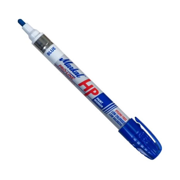 Маркер цветен за омаслени повърхности Paint Riter HP BLUE, син, 96965, MARKAL
