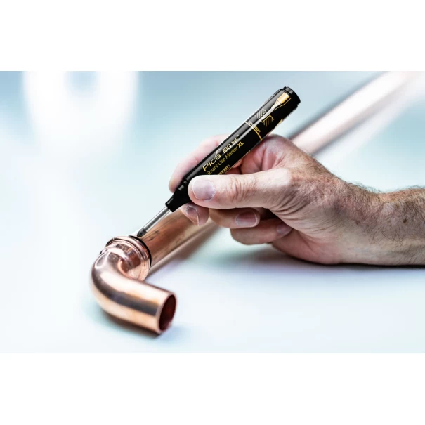 Маркер перманентен за дълбоки отвори  Pica BIG INK Smart-Use Marker XL, черен, 1бр, SB, 170/46/SB, PICA