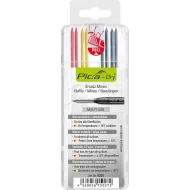 Резервни графити Pica DRY, Ø2,8mm, BASIC, 4x черни, 2x червени, 2x жълти, SB, 4020/SB, PICA