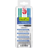 Резервни графити Pica DRY, Ø2,8mm, 3x сини, 2x бели, 3x зелени, SB 4040/SB, PICA