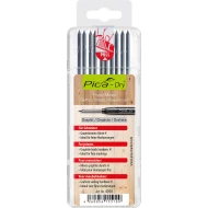 Резервни графити Pica DRY, Ø2,8mm, H, за дърводелци и мебелисти 10х черни, SB, 4050/SB, PICA