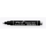 Перманентен маркер на водна основа INSTANT WHITE Pica Classic 522, 1-4mm, бял, 522/52, PICA