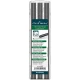Резервни графити BIG DRY, 2х5mm, за зидари, 10H, черни, 12бр, 6055, PICA