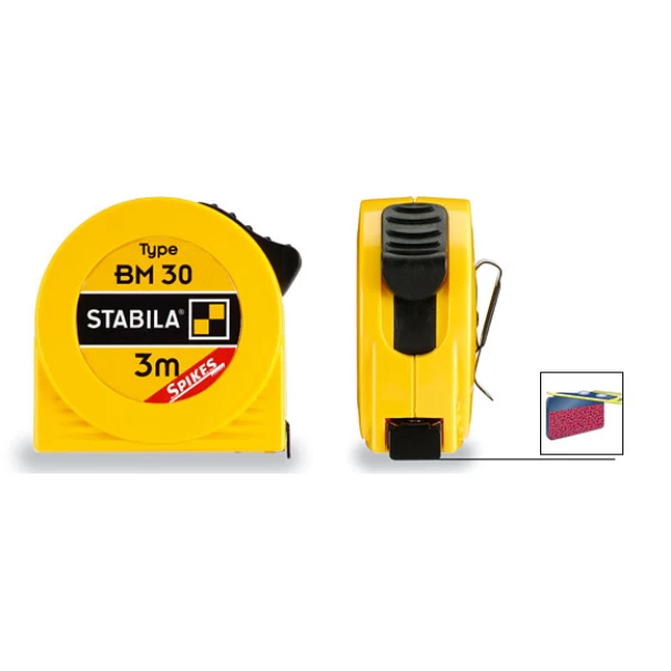 Ролетка джобна BM 30, 3m, 16450/8, STABILA