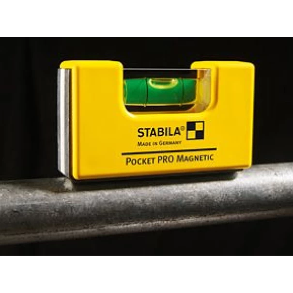 Нивелир магнитен Pocket PRO Magnetic, 7cm, 17953/3, 17781, STABILA