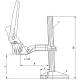 Стяга за машинна маса BS 200/100, BESSEY