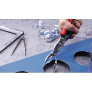 Ножица за ламарина лява Erdi, D16L, BESSEY
