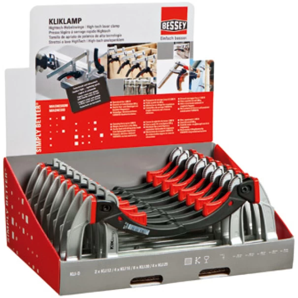 Стяга лостова иновативна KliKlamp KLI 200/80, BESSEY