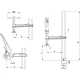 Елемент закрепващ за заваръчни маси TW28 300/120, TW28-30-12-2K, BESSEY