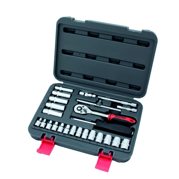 Гедоре 1/4" 25 части Cr-V, XG53145, BOLTER