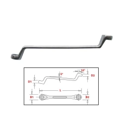 Ключ лула 20x22mm Cr-V, LT14880, BOLTER