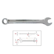 Ключ звездогаечен полиран 41mm Cr-V, LT51701, BOLTER