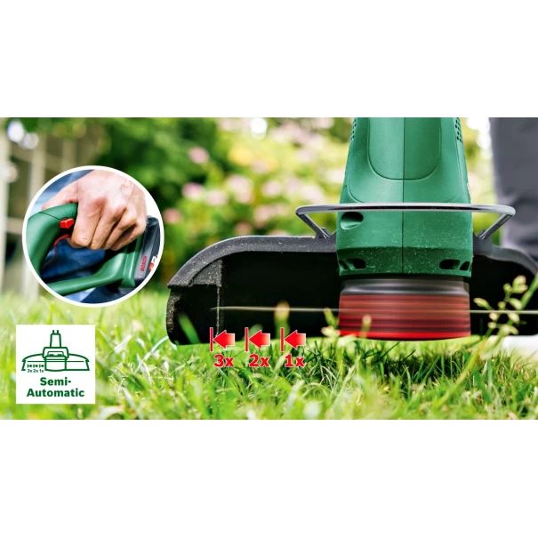 Акумулаторен тример за трева EasyGrassCut 18V-230, 1x2.0Ah + AL 1810 CV, 06008C1A03, BOSCH