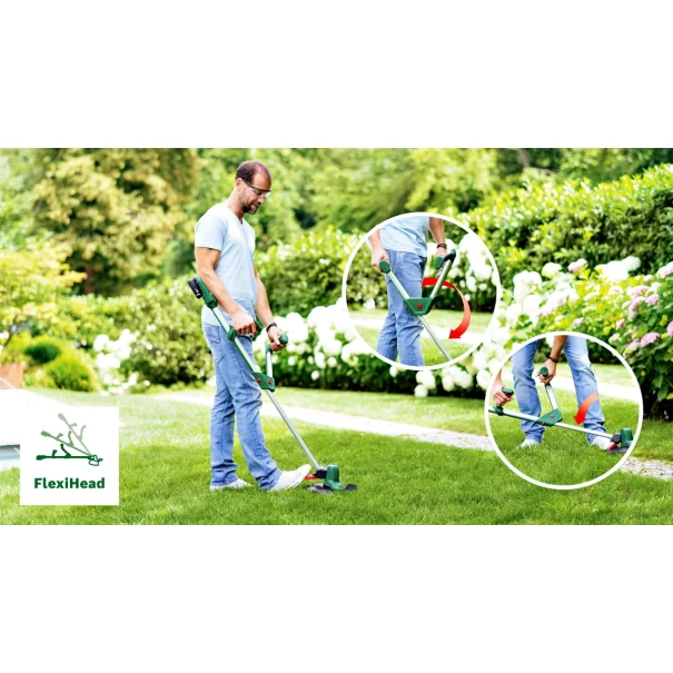 Акумулаторен тример за трева UniversalGrassCut 18V-260, 1x2.0Ah + AL 1810 CV, 06008C1D03, BOSCH