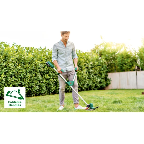 Акумулаторен тример за трева UniversalGrassCut 18V-260, 1x2.0Ah + AL 1810 CV, 06008C1D03, BOSCH