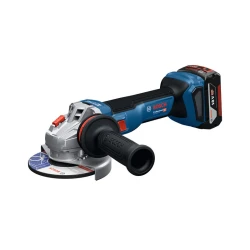 Акумулаторен ъглошлайф GWS 18V-11 S, 2х5Ah, L-BOXX , GAL1880CV, 06019N4002 , BOSCH