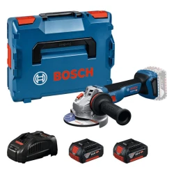 Акумулаторен ъглошлайф GWS 18V-11, 2x5.Ah, L-BOXX, GAL1880CV, 06019N4103, BOSCH