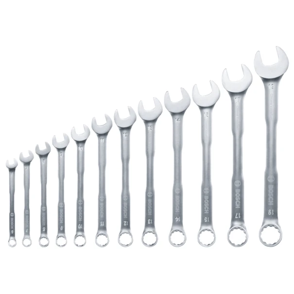 Комплект звездогаечни ключове, 6 - 19 mm, 12ч, 1600A02Z9D, BOSCH