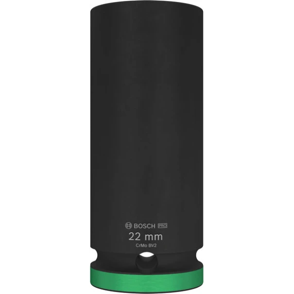 Вложка PRO Impact Socket, 1/2", 22 mm, дълбока, 2608003053, BOSCH