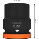 Вложка PRO Impact Socket, 3/4", 24 mm, стандартна, 2608003060, BOSCH