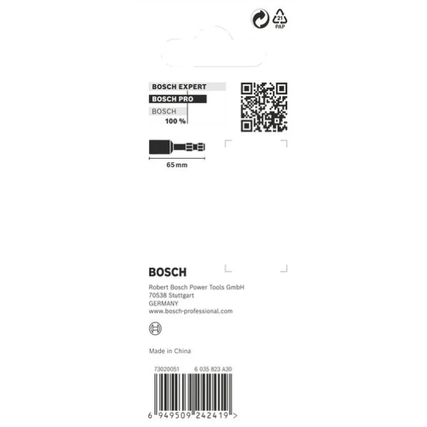 Накрайник PRO Nutsetter Impact, 3/8" x 50 mm, 2608521U68, BOSCH