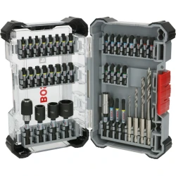 Комплект свредла и битове PRO Impact Wood Set, 40бр, 2608521U87, BOSCH