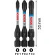 Битове PRO PH Impact, PH1 x 55, PH2 x 55, PH3 x 55 mm, 3бр, 2608522491, BOSCH