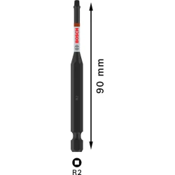 Бит PRO Robertson Impact, R2, 90 mm, 2608522554, BOSCH