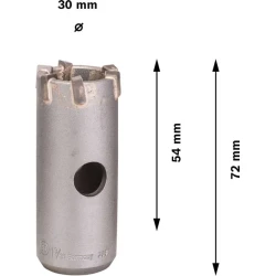 Боркорона PRO SDS plus-5 Core Cutter, 30 x 50 x 72 mm, 2608550613, BOSCH