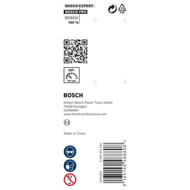 Винтово свредло с шип PRO Wood, 28 x 95 x 160 mm, 2608585710, BOSCH