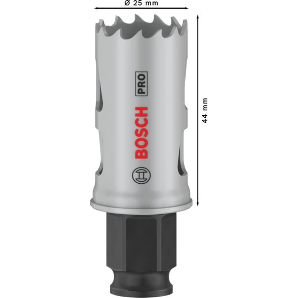 Боркорона PRO Multi Material PC Plus, 25 mm, 2608594372, BOSCH