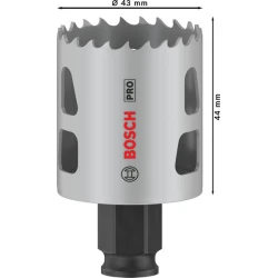 Боркорона PRO Multi Material PC Plus, 43 mm, 2608594383, BOSCH