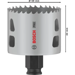 Боркорона PRO Multi Material PC Plus, 59 mm, 2608594393, BOSCH